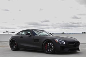 Mercedes-AMG GT S Matte Black by R1 Motorsport on ADV.1 Wheels (ADV10 M.V2 SL) 2017 года